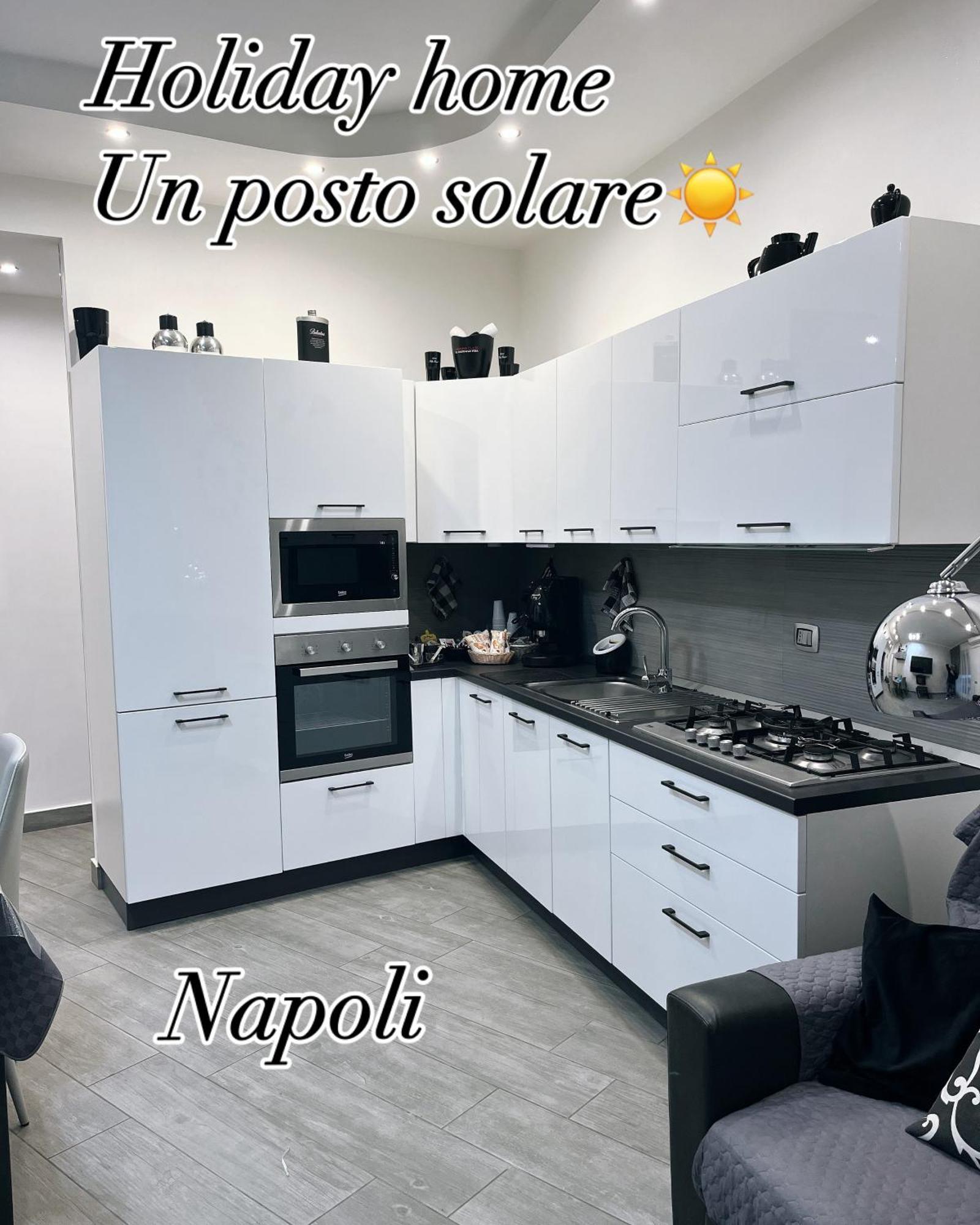Holiday Home Un Posto Solare Napels Buitenkant foto